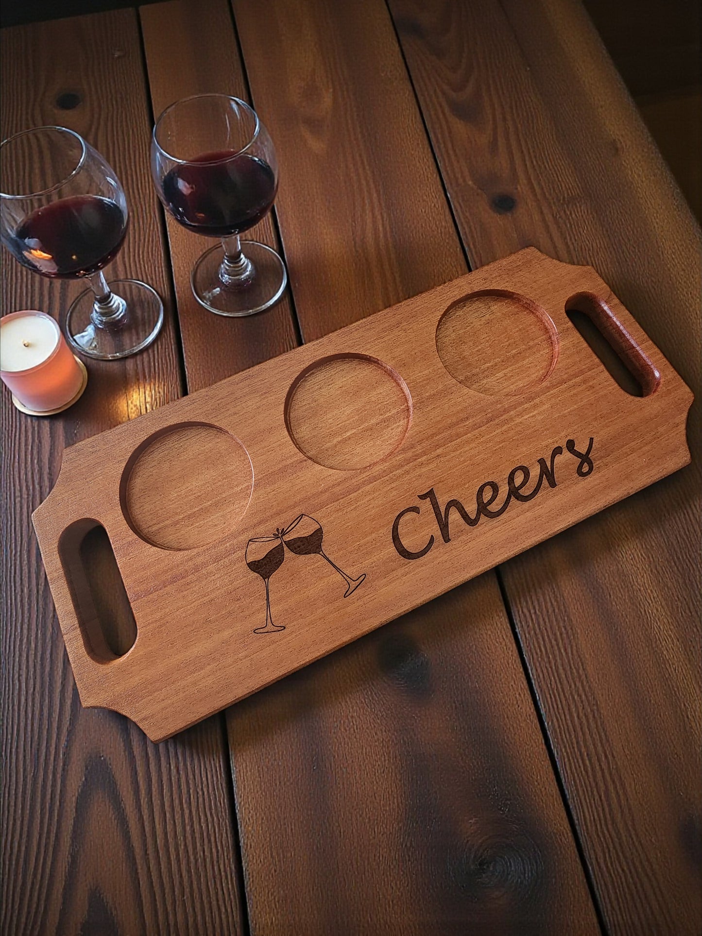Handcrafted Wooden Serving Board