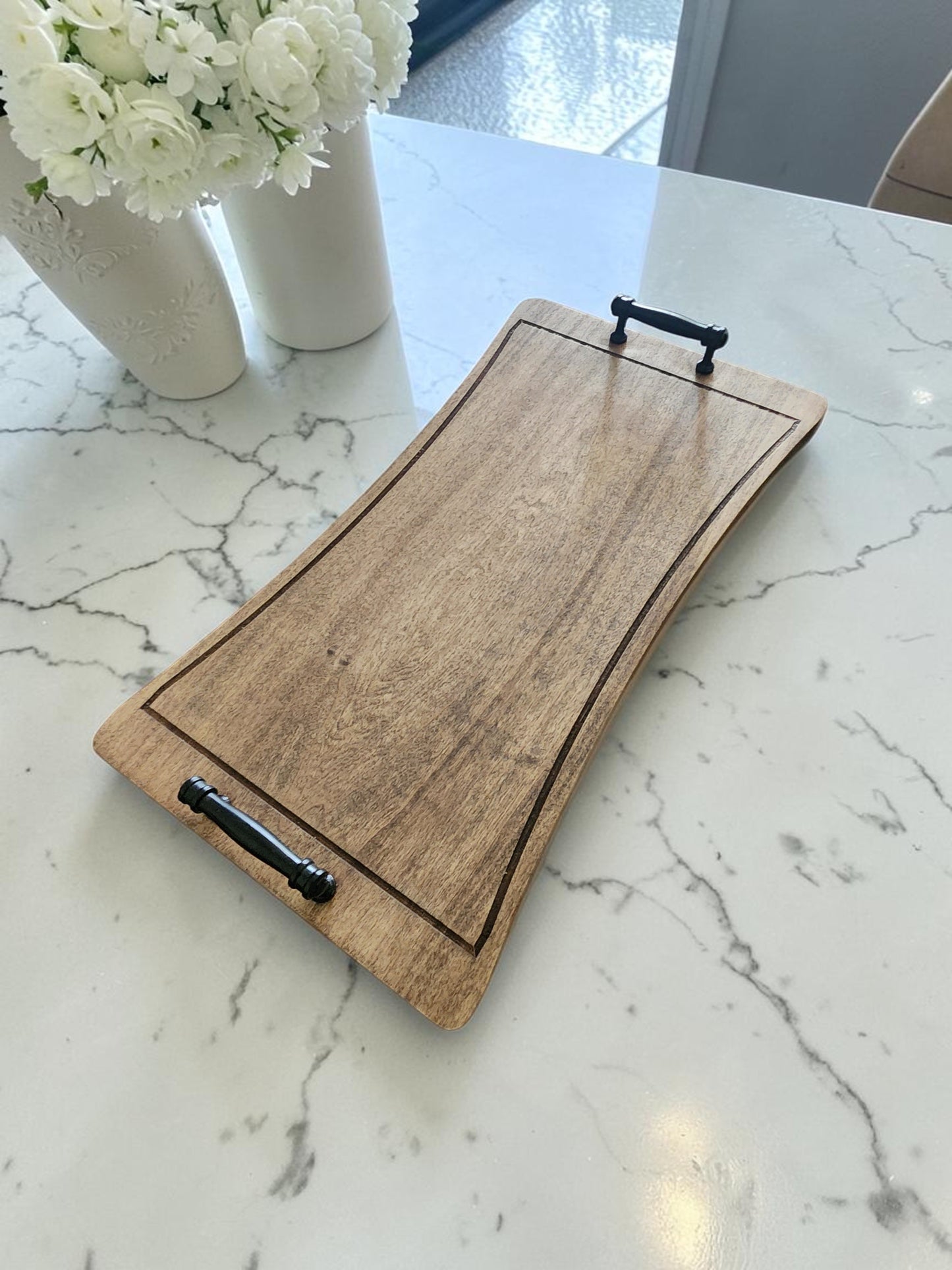 Handcrafted Wooden Serving Board