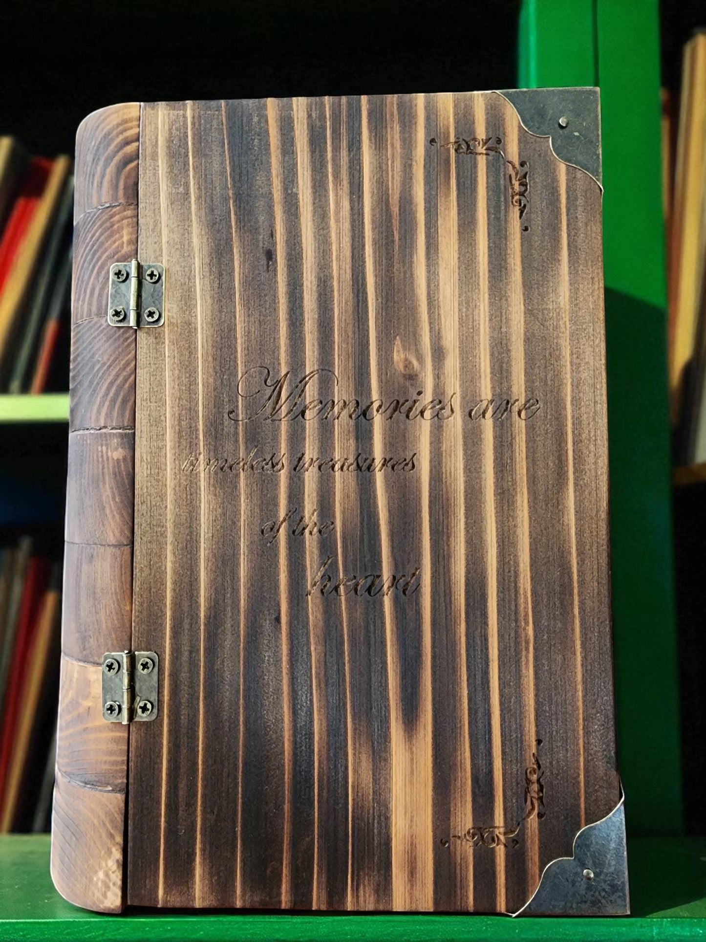 Handmade Wooden book - box