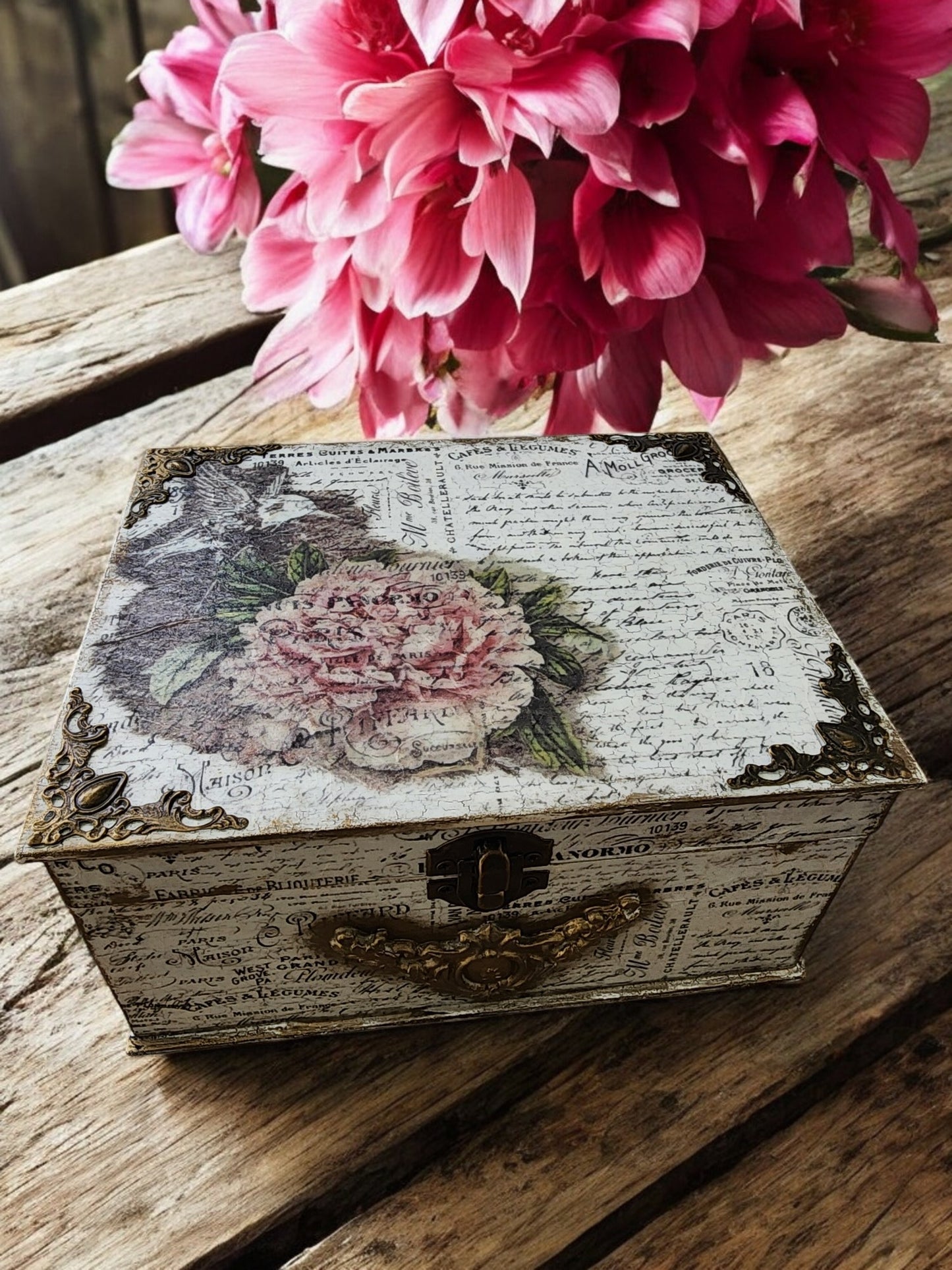 wooden box