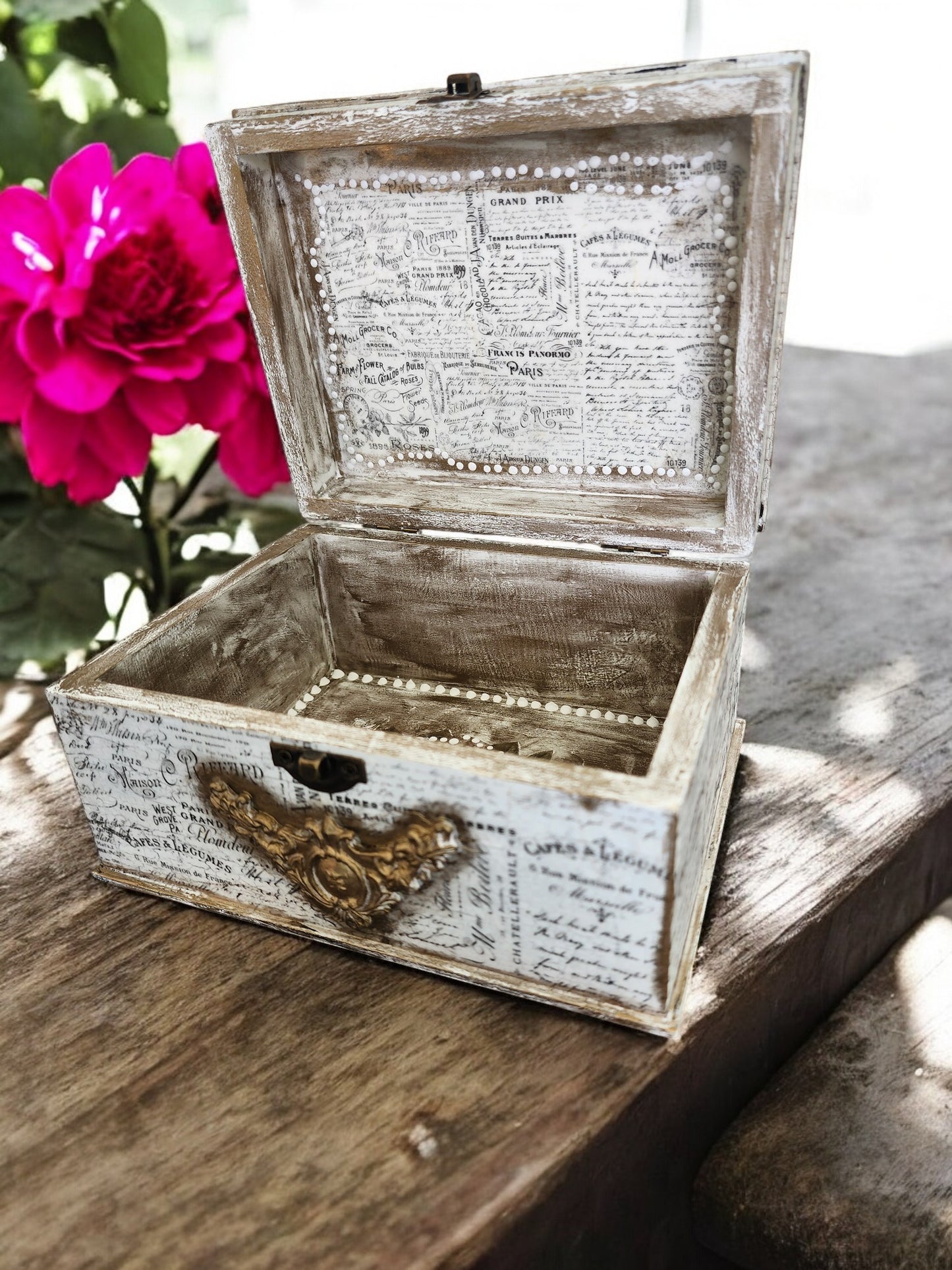 wooden box