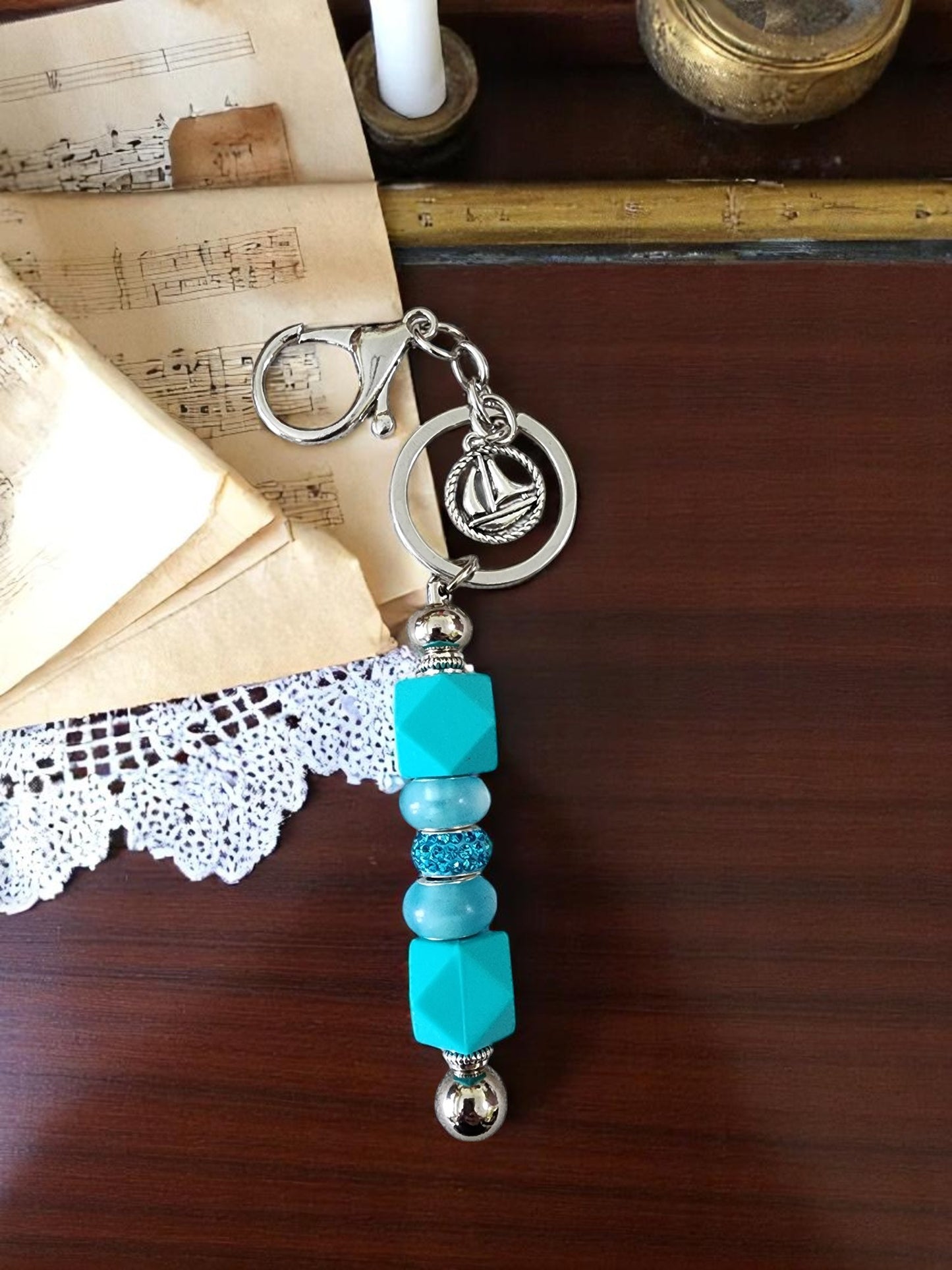 Beaded Keychain