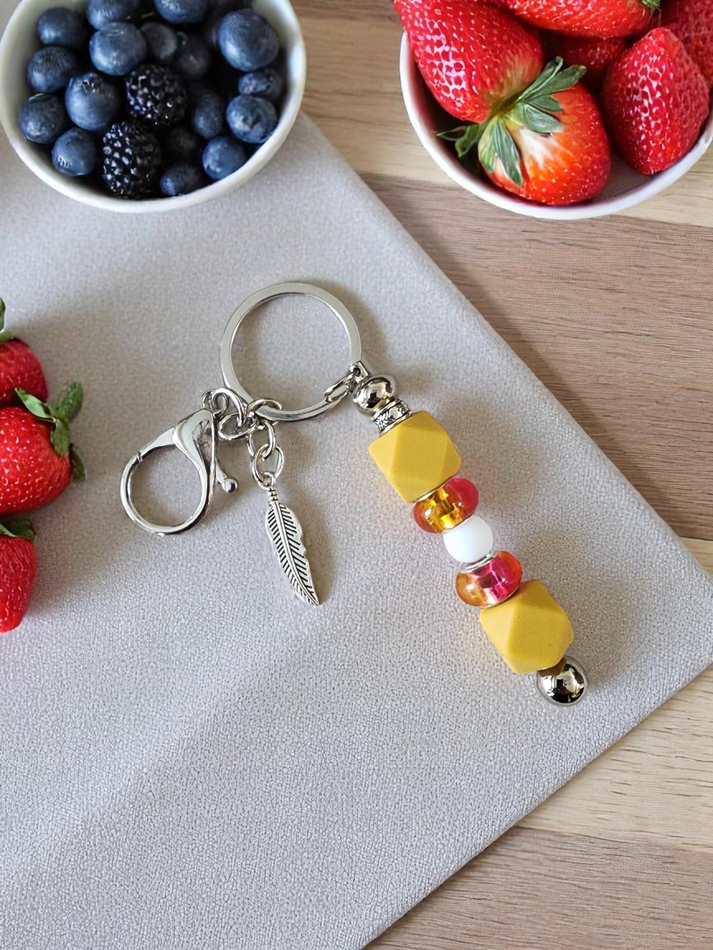 Beaded Keychain