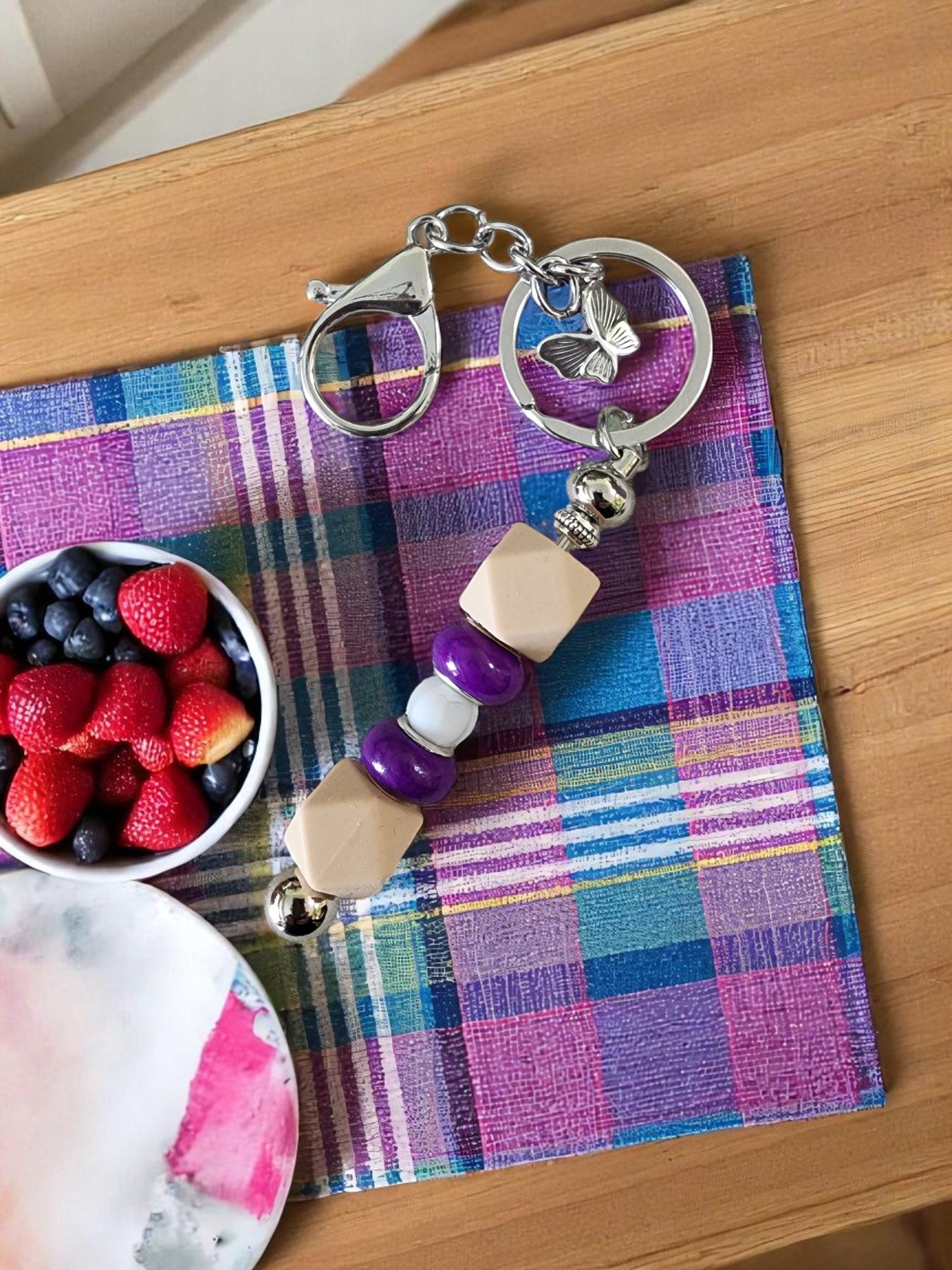 Beaded Keychain