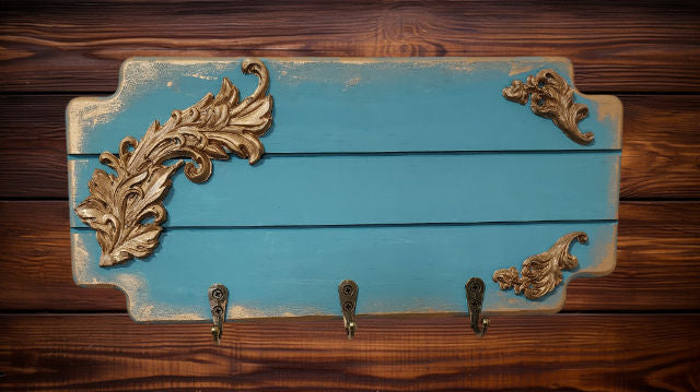 Handmade  wooden key holder