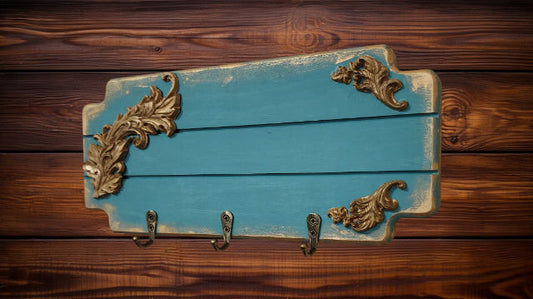 Handmade  wooden key holder
