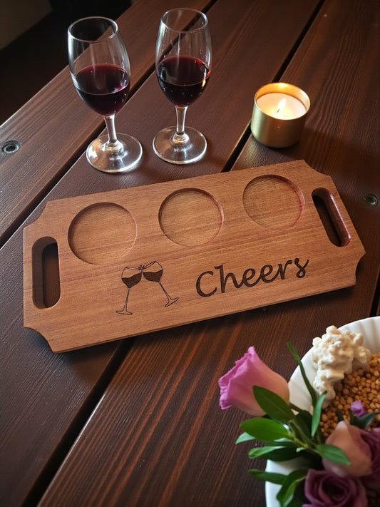 Handcrafted Wooden Serving Board