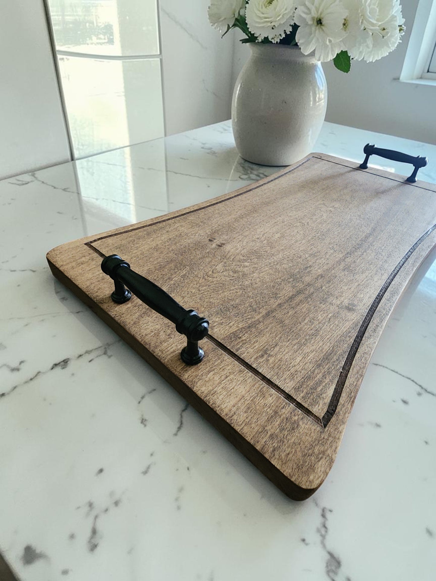 Handcrafted Wooden Serving Board