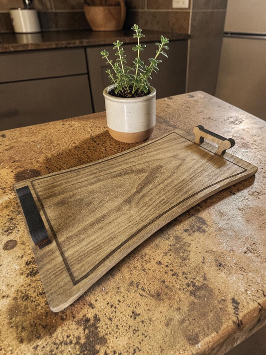 Handcrafted Wooden Serving Board | Personalized Heirloom Gift