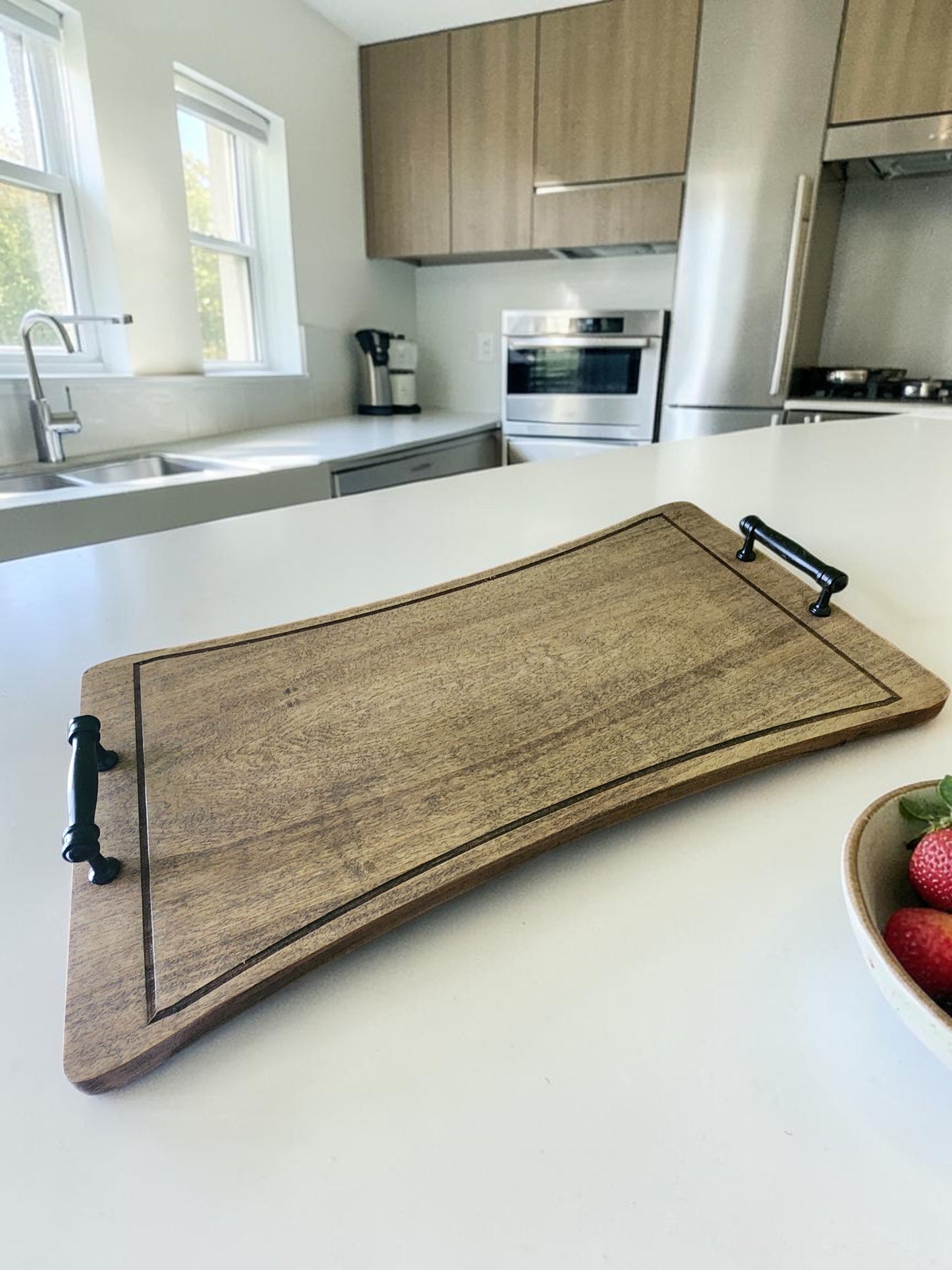 Handcrafted Wooden Serving Board
