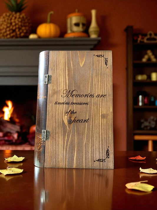Handmade Wooden book -box