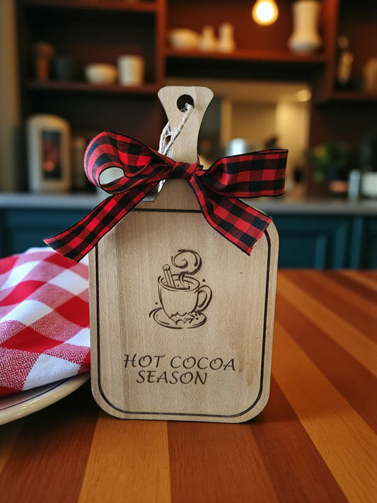 Handmade Christmas Mini Cutting Board