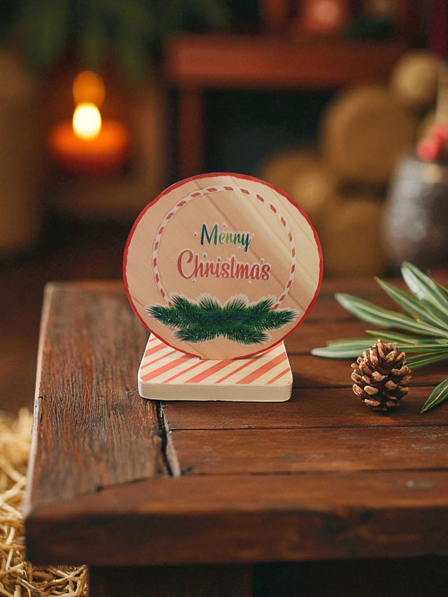 Christmas wooden decor