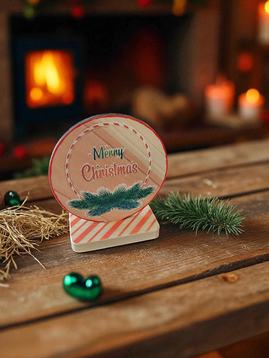 Christmas wooden decor