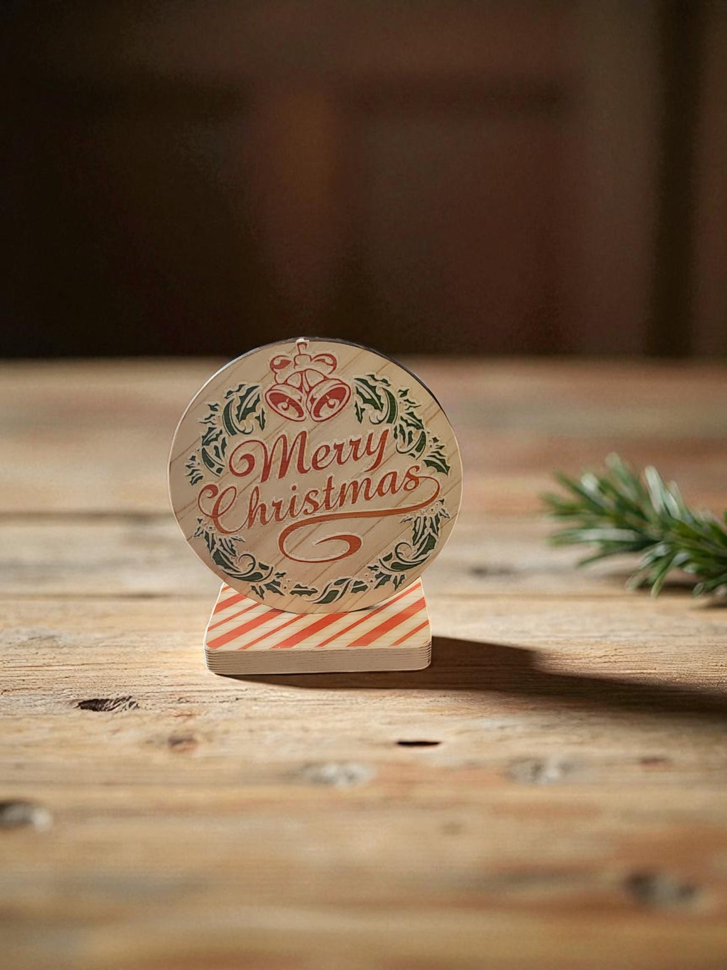 Christmas wooden decor