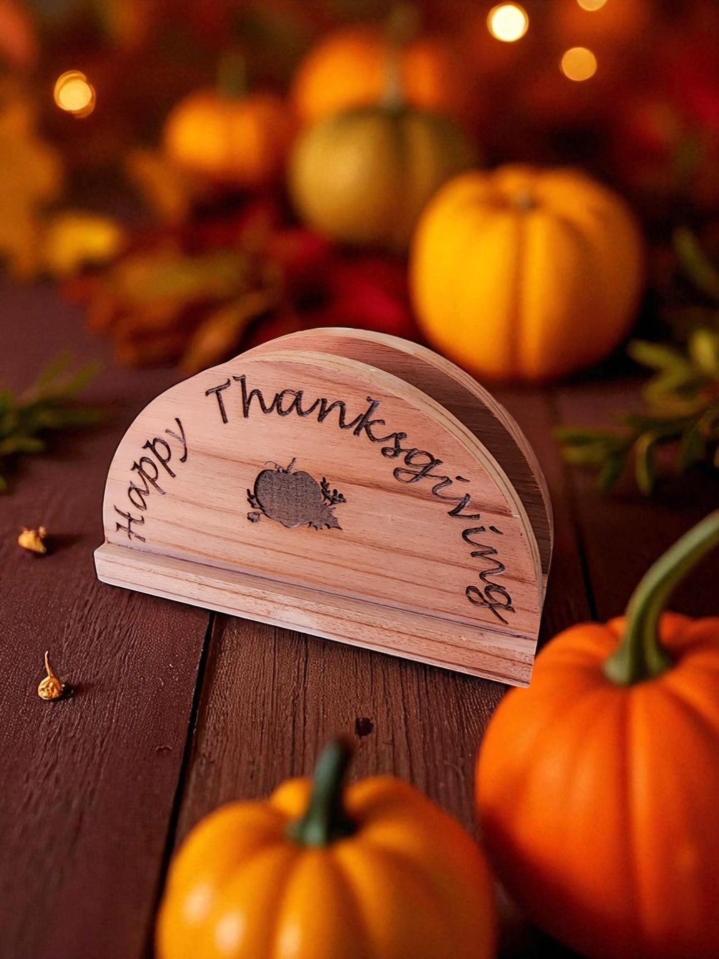 Handmade Wooden Napkin Holder