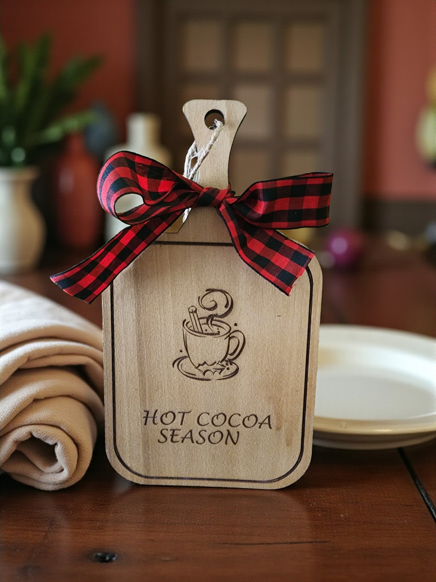 Handmade Christmas Mini Cutting Board