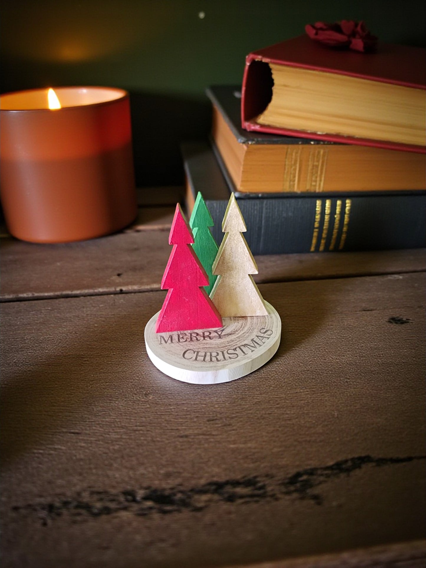 Handmade Wood Mini Christmas Tree
