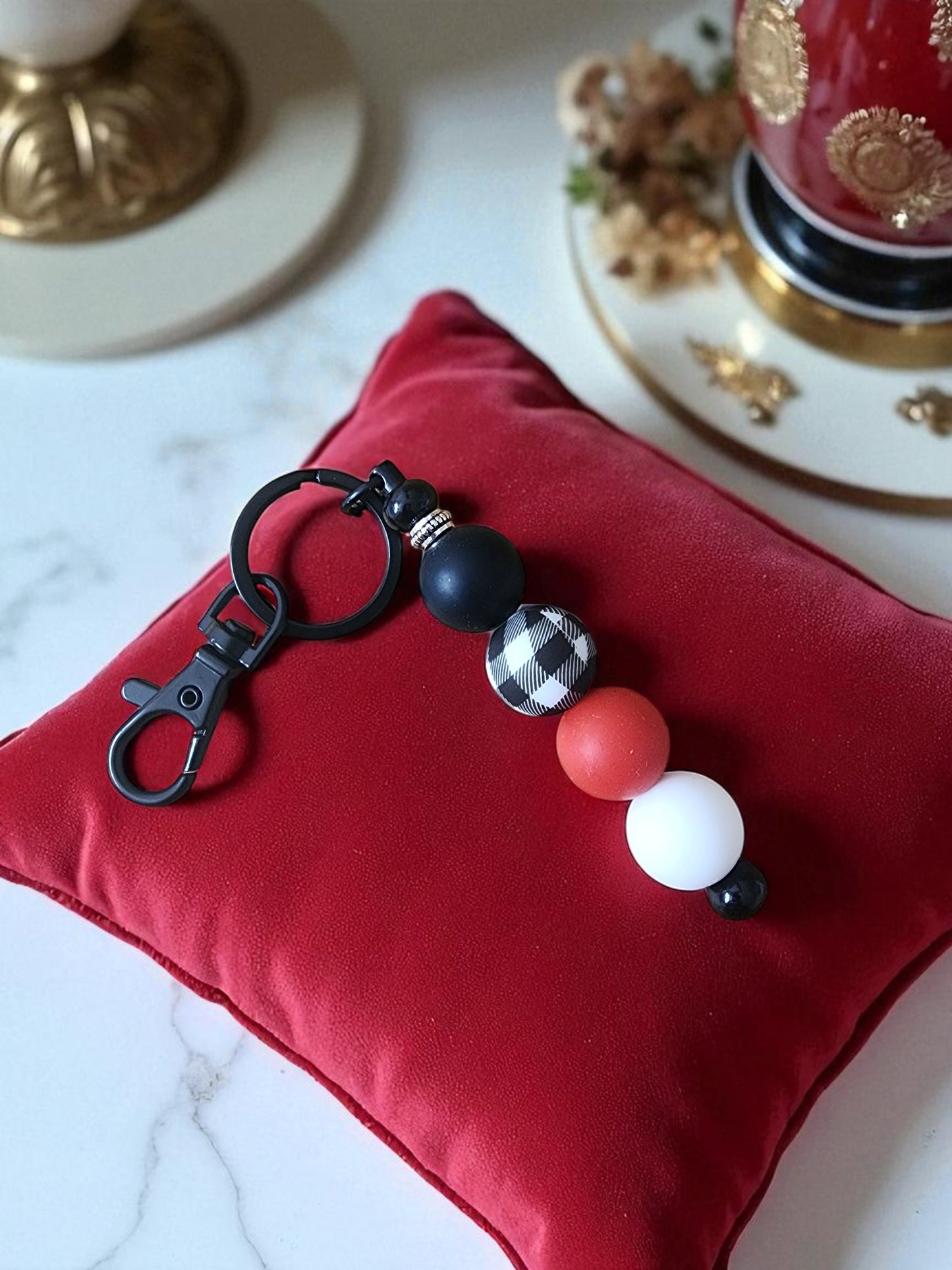 Beaded Keychain