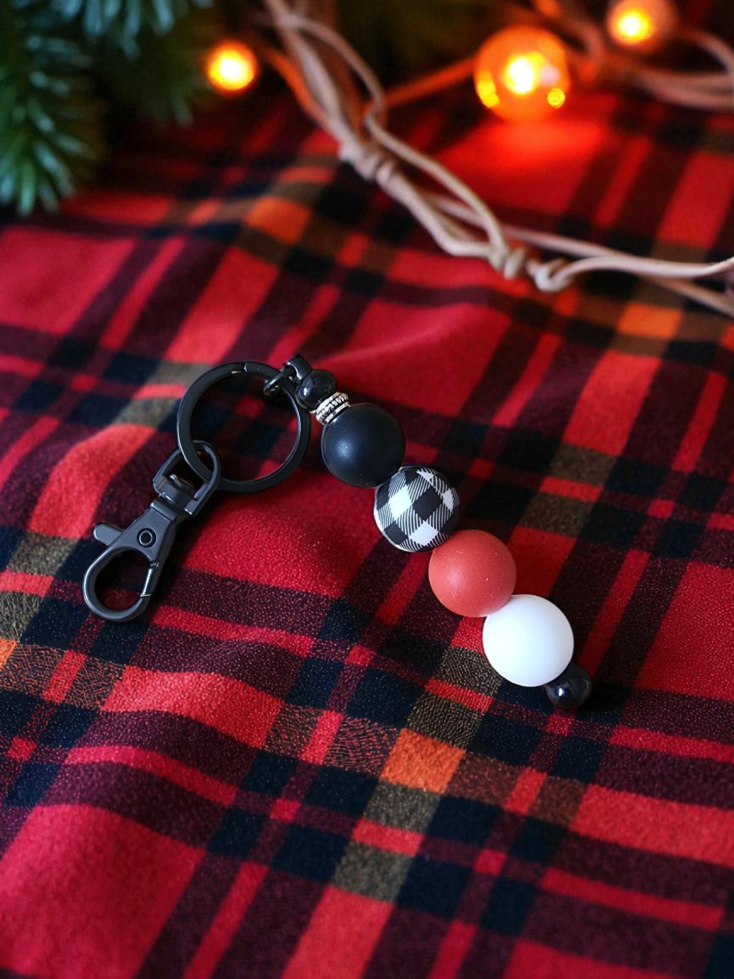Beaded Keychain